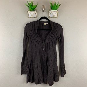 Anthropologie Yellow Bird Sweater Size XS Cardigan